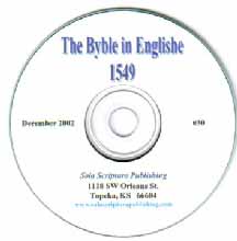 The Byble 1549 w/ Cranmer's Prologue